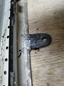 AA046127; Бампер передний; без паркт.; без омыват. (7S71-17757-A) для Ford Mondeo/БУ; Оригинал; Р1, Мелкий дефект; 