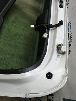 AA045283; Крышка багажника (BBY1-6202X) для Mazda 3 BL/БУ; Оригинал; Р0, Хорошее; (34K) Белый перламутр