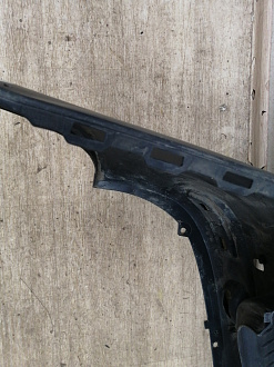 AA034297; Бампер задний, матовый; под паркт. (8450000257) для Lada Largus I (2012 — 2021)/БУ; Оригинал; Р1, Мелкий дефект; 