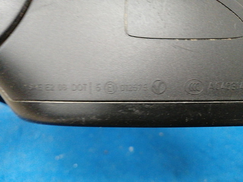 Фотография детали AA034910; Зеркало левое, 6 контактов (1T1857501BH9B9) для Volkswagen Touran II (2010-2015)/БУ; Оригинал; Р1, Мелкий дефект; . Фото номер 13