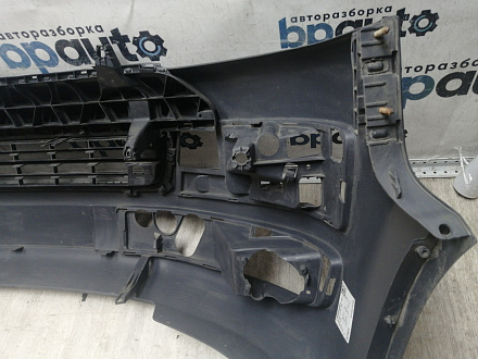 AA045717; Бампер передний; без паркт.; без омыват. (7E0807221) для Volkswagen/БУ; Оригинал; Р1, Мелкий дефект; 