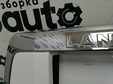 Накладка крышки багажника, без кнопок Тойота Land Cruiser Prado 150 2010 — 2013, б/у, фото 3