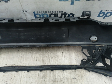 AA044500; Бампер передний; без паркт.; под омыват. (6R0807221) для Volkswagen Polo V Hatchback (2009-2013)/БУ; Оригинал; Р1, Мелкий дефект; 