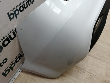 AA046111; Бампер задний; без паркт. (86611-4Y000) для Kia Rio III Sedan (2011- 2015)/БУ; Оригинал; Р1, Мелкий дефект; 