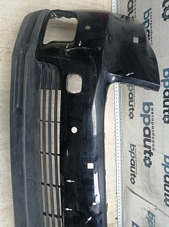 AA045951; Бампер передний; под паркт.; под омыват. (52119-0E220) для Toyota Highlander III (2014 — 2016)/БУ; Оригинал; Р1, Мелкий дефект; 