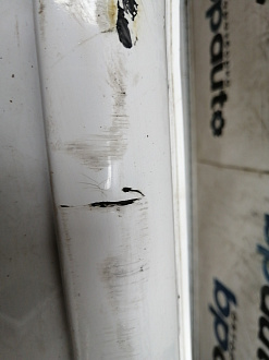 AA045409; Бампер передний; без паркт.; без омыват. (13225746) для Opel Astra/БУ; Оригинал; Р1, Мелкий дефект; 