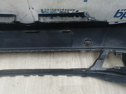 AA045976; Бампер передний; без паркт.; под омыват. (5K0807221) для Volkswagen Golf/БУ; Оригинал; Р1, Мелкий дефект; 