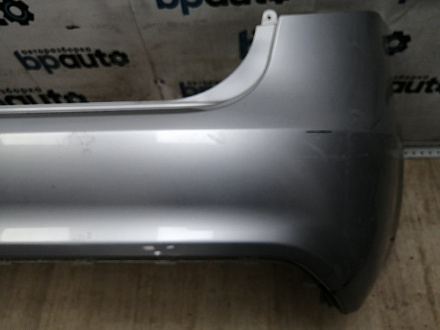 AA046118; Бампер задний; без паркт. (86611-4Y000) для Kia Rio III Sedan (2011- 2015)/БУ; Оригинал; Р1, Мелкий дефект; 