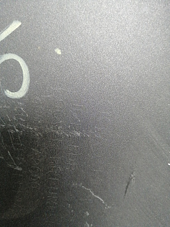 BA000273; Бампер задний; под паркт. ( 86611-A2600) для Kia CEED II рест. Hatchback 5D (2015- 2018)/БУ; Оригинал; Р1, Мелкий дефект; 