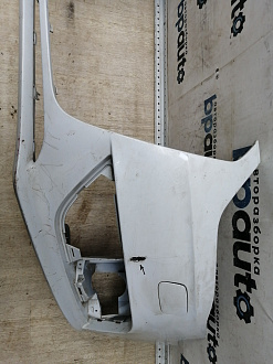 AA045589; Бампер передний; без паркт.; под омыват. (8K0 807 437 AC) для Audi A4 B8/БУ; Оригинал; Р2, Удовлетворительное; 