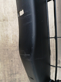 AA038217; Бампер передний- нижняя часть, с отв. под хром (52411-42040) для Toyota Rav4 40 (2013 — 2015)/БУ; Оригинал; Р1, Мелкий дефект; 