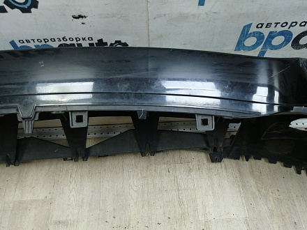 AA046540; Бампер передний; под паркт.; под омыват. (AH42-17F003-AAW) для Land Rover Range Rover III рест.2 (2009 - 2012)/БУ; Оригинал; Р1, Мелкий дефект; 