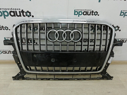 AA001742; Решётка радиатора, S-line; без паркт. (8R0 853 651 AB) для Audi Q5 I рест. (2012-2017)/БУ; Оригинал; Р1, Мелкий дефект; 