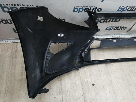 BA000266; Бампер передний; под паркт.; без омыват. (52119-33A30) для Lexus ES VI рест. (2015 - 2018)/БУ; Оригинал; Р1, Мелкий дефект; 