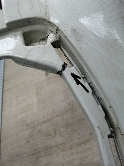 AA045811; Бампер передний,  S-line; без паркт.; под омыват. (8U0 807 437 D) для Audi Q3 I (2011-2014)/БУ; Оригинал; Р1, Мелкий дефект; 