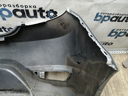 AA045613; Бампер задний; без паркт. (86611-4L200) для Hyundai Solaris I HB (2010- 2014)/БУ; Оригинал; Р1, Мелкий дефект; 