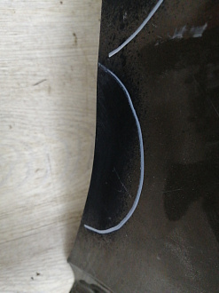 BA000301; Крыло переднее левое (53812-42280) для Toyota Rav4 30 рест. V 2.4 (2009 - 2012)/БУ; Оригинал; Р2, Удовлетворительное; 