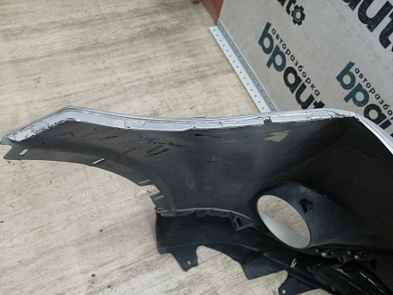 AA044525; Бампер передний; без паркт.; под омыват. (52119-4A904) для Toyota Rav4 40 (2013 — 2015)/БУ; Оригинал; Р1, Мелкий дефект; 