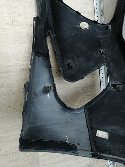 AA046272; Бампер передний; без паркт.; без омыват. (86511-F2000) для Hyundai Elantra VI (AD) (2016-2018)/БУ; Оригинал; Р2, Удовлетворительное; 