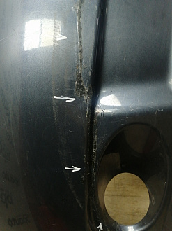 BA000177; Бампер передний; без паркт.; под омыват. (52119-05190) для Toyota Avensis/БУ; Оригинал; Р2, Удовлетворительное; 