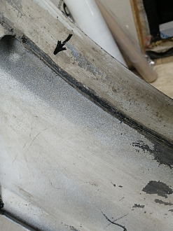 AA045808; Бампер передний, S-line; под паркт.; под омыват. (4G8 807 437 F) для Audi A7 I Sportback (2010-2014)/БУ; Оригинал; Р2, Удовлетворительное; 