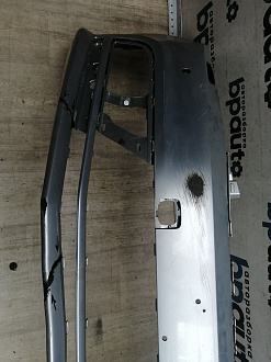 AA045687; Бампер передний; под паркт.; под омыват. (5СU807221A) для Volkswagen Jetta VI рест. (2015-2018)/БУ; Оригинал; Р1, Мелкий дефект; 