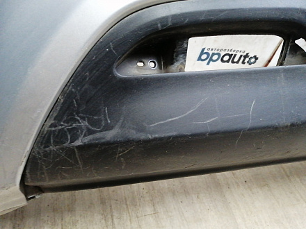 AA046112; Бампер задний; под паркт. (86611-4Y000) для Kia Rio III Sedan (2011- 2015)/БУ; Оригинал; Р1, Мелкий дефект; 