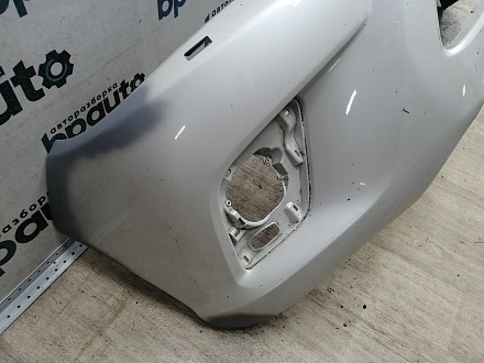 AA044531; Бампер передний; без паркт.; под омыват. (52119-0K840) для Toyota Hilux VIII (2015 - 2020)/БУ; Оригинал; Р1, Мелкий дефект; 