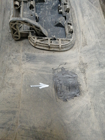 Фотография детали AA032202; Бампер передний; без паркт.; под омыват. (8K0 807 437 A) для Audi A4 B8/БУ; Оригинал; Р1, Мелкий дефект; . Фото номер 19