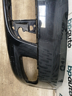 AA039657; Бампер передний; без паркт.; без омыват. (1Z0 807 221 M) для Skoda Octavia/БУ; Оригинал; Р1, Мелкий дефект; 