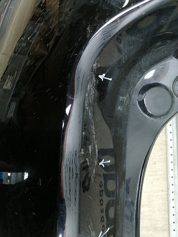 Фотография детали AA044953; Бампер задний; под паркт. (6410D906ZZ) для Mitsubishi ASX I рест.3 (2020- 2024)/БУ; Оригинал; Р2, Удовлетворительное; . Фото номер 14