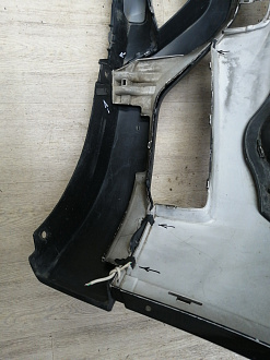 AA046505; Бампер передний; без паркт.; без омыват. (51117303750) для BMW Х1 I (E84) рест. (2012-2015)/БУ; Оригинал; Р1, Мелкий дефект; 