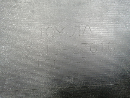 AA046090; Бампер передний; под паркт.; под омыват. (52119-33610) для Lexus ES V рест. (2009- 2012)/БУ; Оригинал; Р1, Мелкий дефект; 