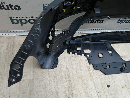 AA045882; Бампер передний; под паркт.; под омыват. (J8A2-17F003-GAW) для Land Rover Range Rover Velar L560 (2017 - 2023)/БУ; Оригинал; Р1, Мелкий дефект; 