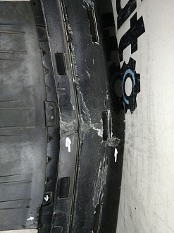 AA045410; Бампер передний; без паркт.; без омыват. (13225746) для Opel Astra/БУ; Оригинал; Р1, Мелкий дефект; 