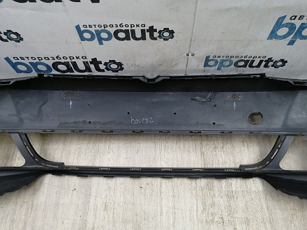 AA044391; Бампер передний; под паркт.; под омыват. (5СU807221) для Volkswagen Jetta VI (2010- 2014)/БУ; Оригинал; Р1, Мелкий дефект; 