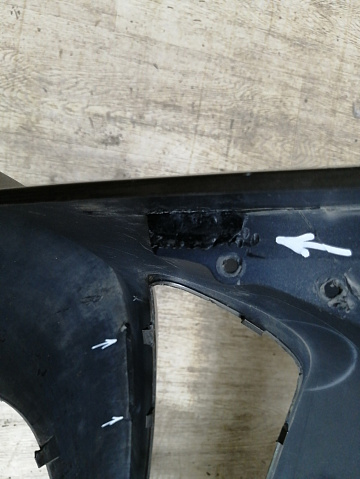 Фотография детали BA000088; Бампер передний AMG; под паркт.; под омыват. (A2128853525) для Mercedes-Benz E-klasse W212 S212/БУ; Оригинал; Р2, Удовлетворительное; . Фото номер 30