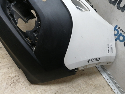 AA045560; Бампер передний; под паркт.; под омыват. (95122388) для Opel Mokka (2012 - 2015)/БУ; Оригинал; Р1, Мелкий дефект; 