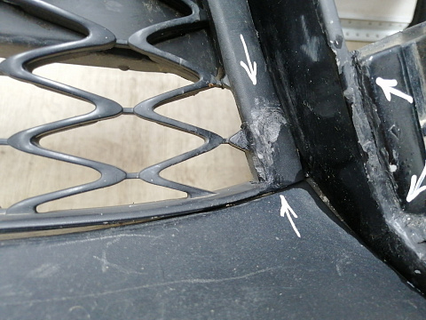 Фотография детали AA045218; Бампер передний, F-SPORT; под паркт.; под омыват. (52119-48760) для Lexus RX III рест. (2012 — 2015)/БУ; Оригинал; Р2, Удовлетворительное; . Фото номер 9