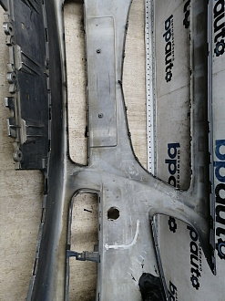 AA045421; Бампер передний; без паркт.; под омыват. (13288286) для Opel Insignia/БУ; Оригинал; Р2, Удовлетворительное; 