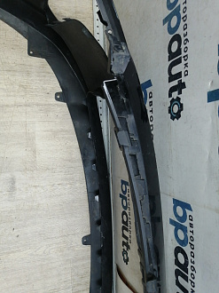 AA046169; Бампер передний; без паркт.; без омыват. (86511-H0000) для Kia Rio IV Sedan (2017- 2020)/БУ; Оригинал; Р1, Мелкий дефект; 