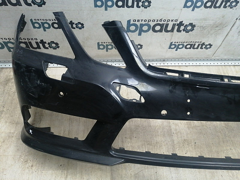 Фотография детали AA045459; Бампер передний AMG; под паркт.; под омыват. (A2128853525) для Mercedes-Benz E-klasse W212 S212/БУ; Оригинал; Р1, Мелкий дефект; . Фото номер 5