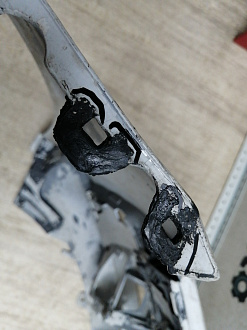 AA045808; Бампер передний, S-line; под паркт.; под омыват. (4G8 807 437 F) для Audi A7 I Sportback (2010-2014)/БУ; Оригинал; Р2, Удовлетворительное; 