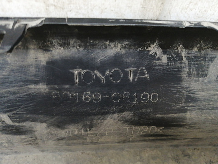 AA027994; Юбка заднего бампера (52169-06190) для Toyota Camry/БУ; Оригинал; Р2, Удовлетворительное; 