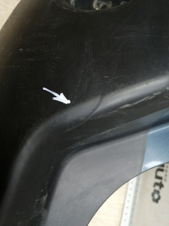 BA000200; Бампер задний; без паркт. (85022-JU14H) для Nissan X-Trail T31/БУ; Оригинал; Р1, Мелкий дефект; 