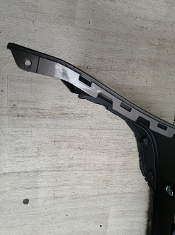 AA046225; Бампер задний; под паркт. (1T0807417K) для Volkswagen Touran II (2010-2015)/БУ; Оригинал; Р1, Мелкий дефект; 