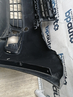 AA045718; Бампер передний; без паркт.; без омыват. (2K5807221A) для Volkswagen Caddy III рест. (2010-2015)/БУ; Оригинал; Р1, Мелкий дефект; 