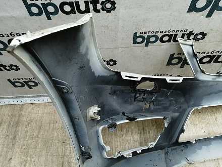 BA000097; Бампер передний, AMG; под паркт.; под омыват. (A2048807847) для Mercedes-Benz C-klasse III рест. (W204) (2011-2015)/БУ; Оригинал; Р1, Мелкий дефект; 