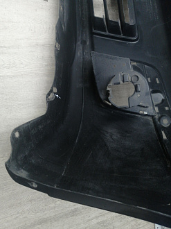 AA045991; Бампер передний; без паркт.; под омыват. (62022-EM00H) для Nissan Tiida/БУ; Оригинал; Р1, Мелкий дефект; 