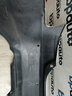 AA045893; Бампер задний v2.4; под паркт. (52159-33918) для Toyota Camry 40 рест. (2010 — 2011)/БУ; Оригинал; Р1, Мелкий дефект; 